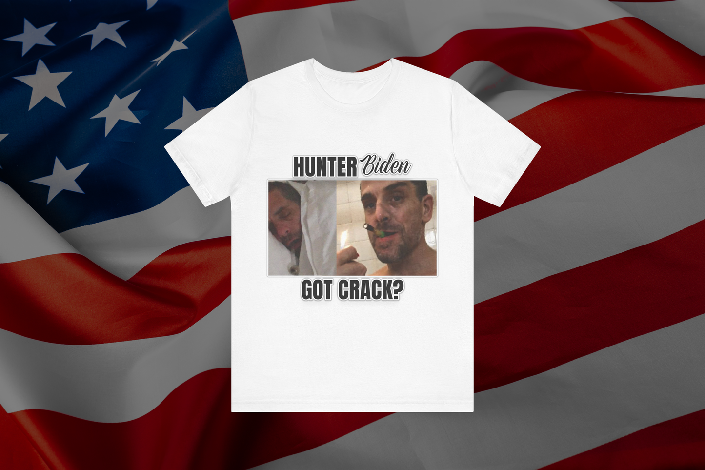 Hunter Biden "Got Crack?" T-Shirt